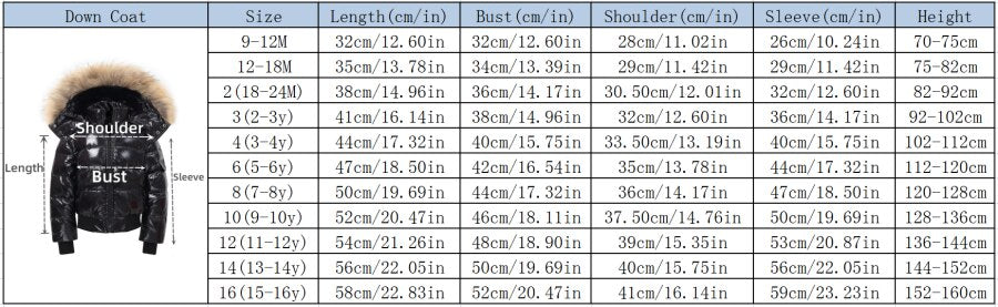 Arctic Explorer Winter Kid Down Jacket