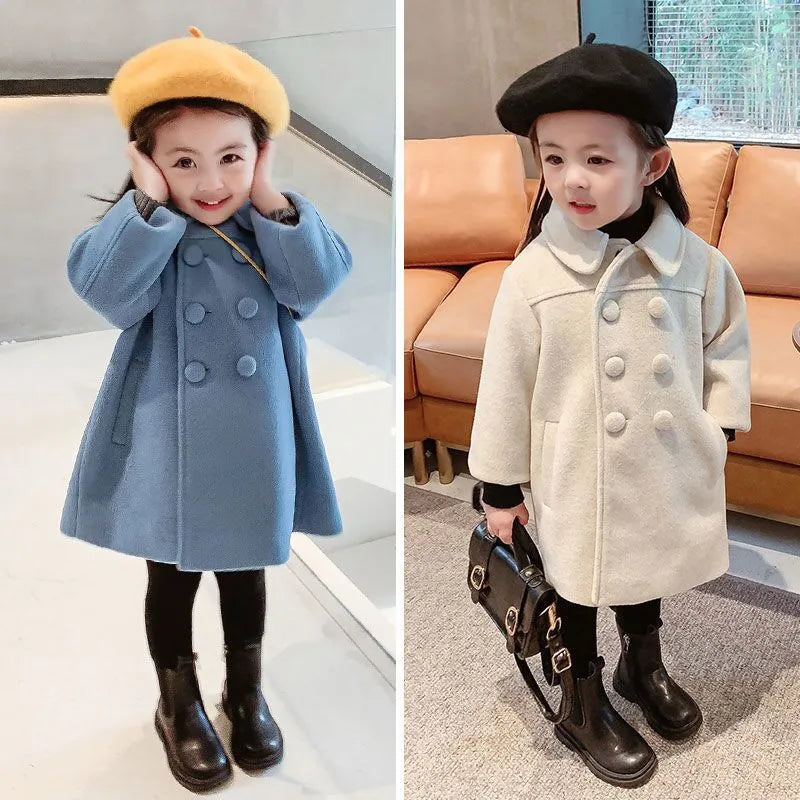 Sweet Little Trench Girl Jacket Coat