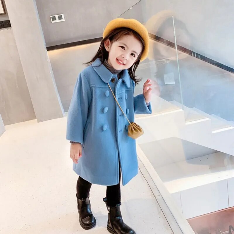 Sweet Little Trench Girl Jacket Coat