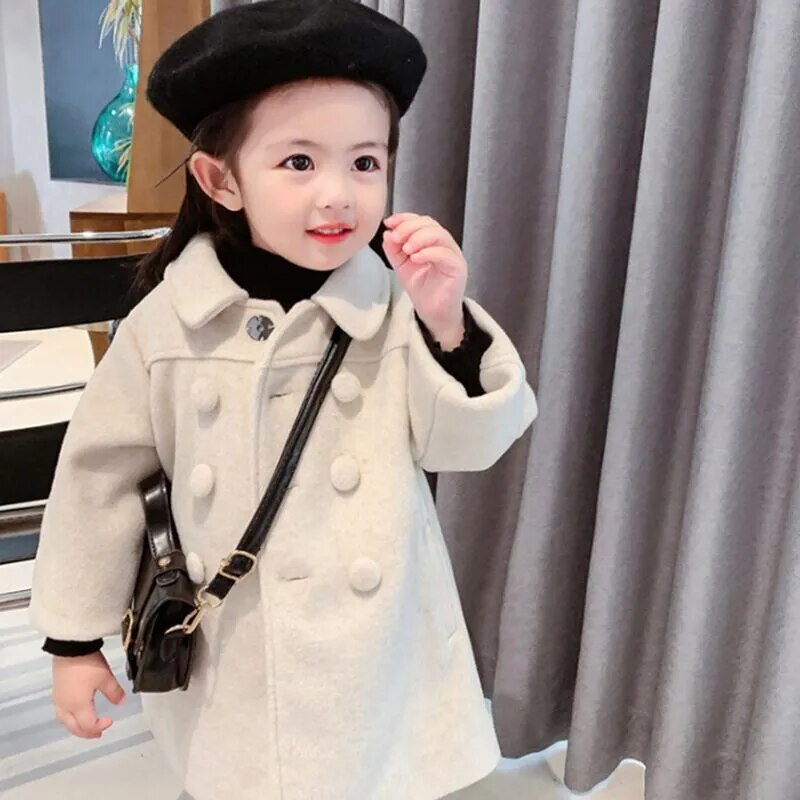 Sweet Little Trench Girl Jacket Coat