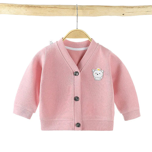 Cuddly Critter Baby Cardigan
