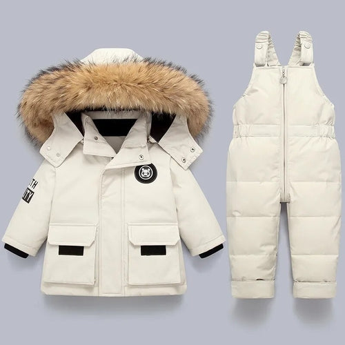 Winter Snuggle Set: Cozy Kids' Jackets and Jumpsuit