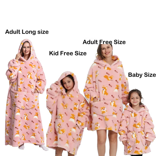 Cozy Giant Blanket Hoodies