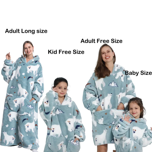 Cozy Giant Blanket Hoodies