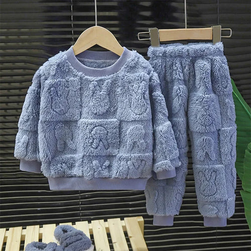 Warm Cozy Pajama Sleepwear Set