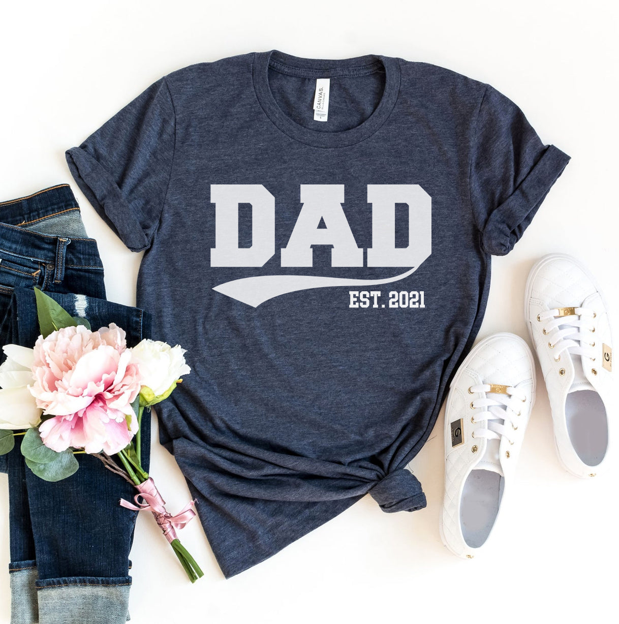 Dad Est 2021 T-shirt